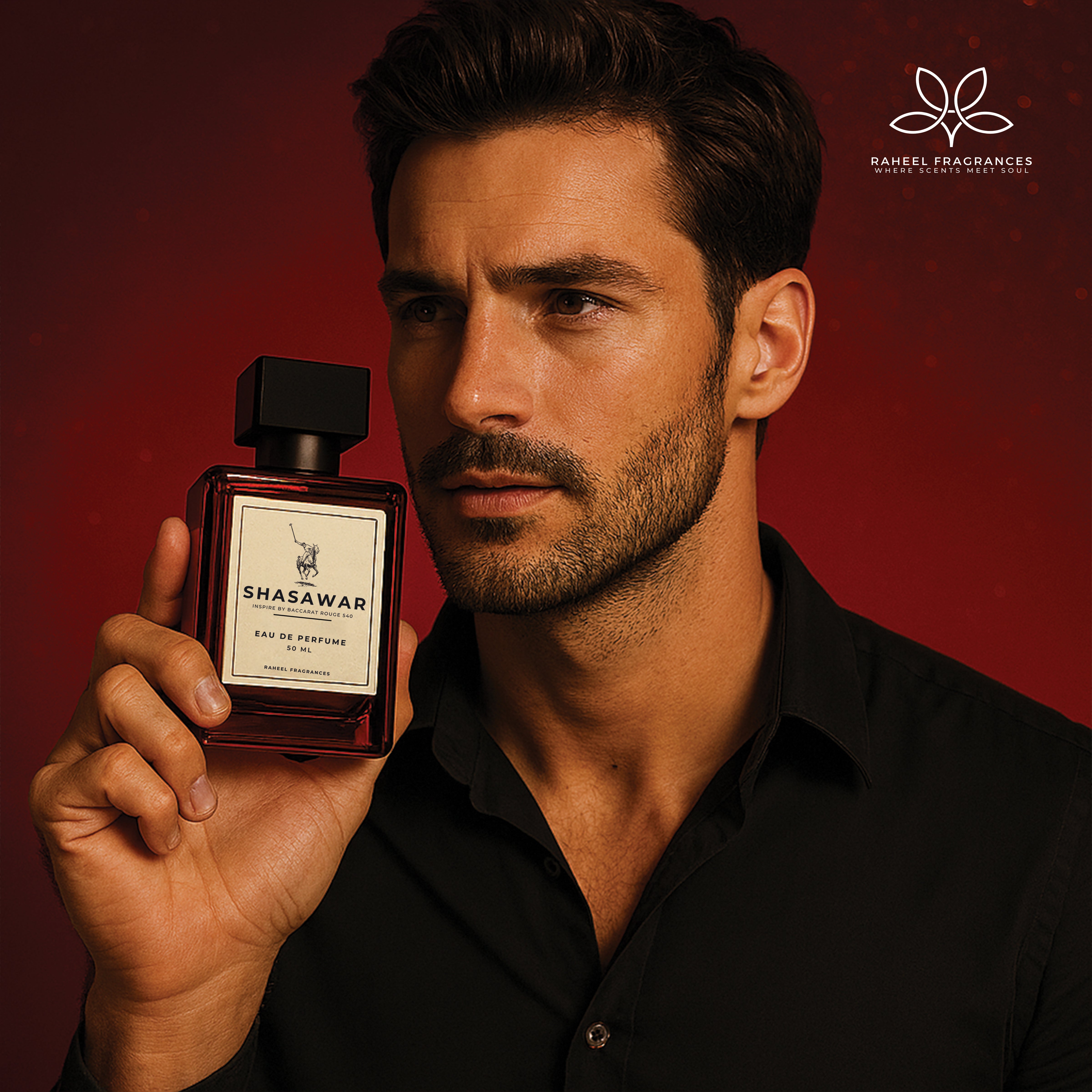 Shasawar – 50ml Eau de Parfum (Unisex) Inspired by Baccarat Rouge 540
